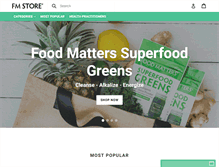 Tablet Screenshot of foodmatters.com.au