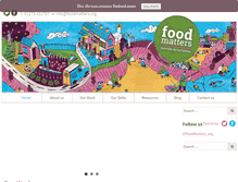Tablet Screenshot of foodmatters.org
