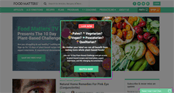Desktop Screenshot of foodmatters.com