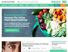 Tablet Screenshot of foodmatters.com